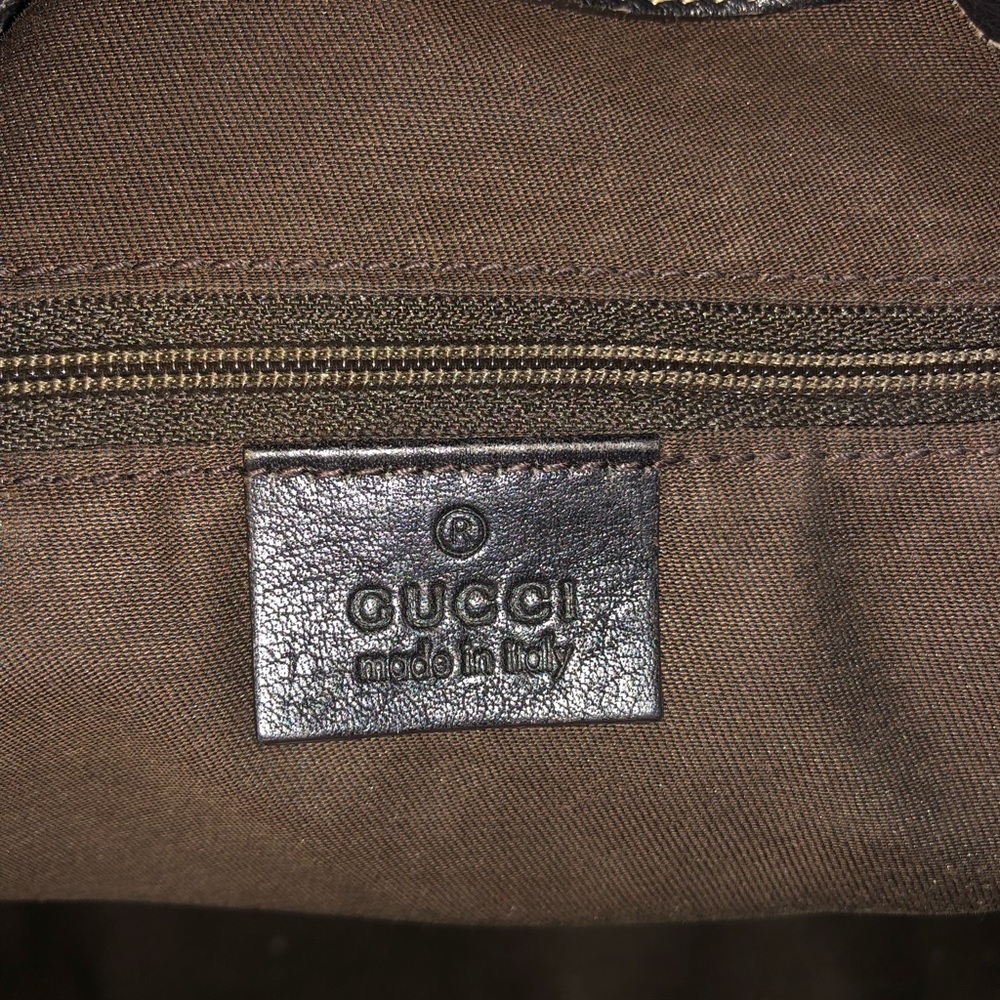 Gucci Web Hobo GG Canvas Large Bag - Picture 12 of 13